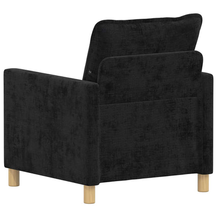 Sofa Sort 76 x 81 x 87,5 cm Polyester