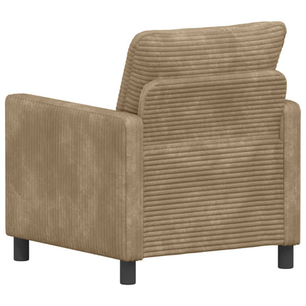 Sofa Gråbrun 76 x 81 x 87,5 cm Polyester