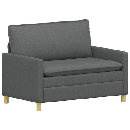 Sofa Mørkegrå 126 x 81 x 87,5 cm Stof