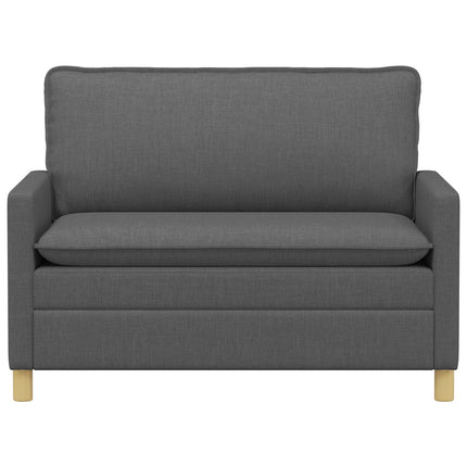 Sofa Mørkegrå 126 x 81 x 87,5 cm Stof
