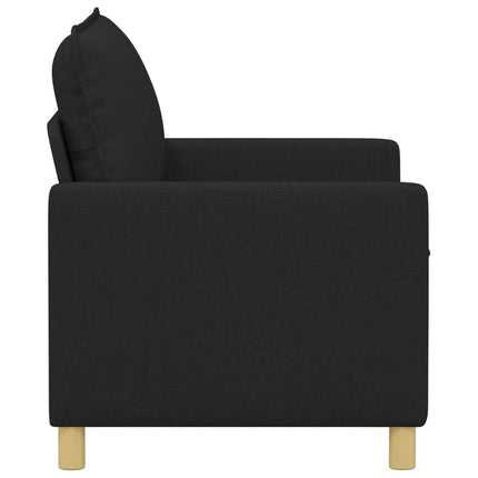Sofa Sort 126 x 81 x 87,5 cm