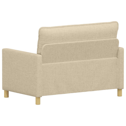 Sofa Cremefarvet 126 x 81 x 87,5 cm Stof