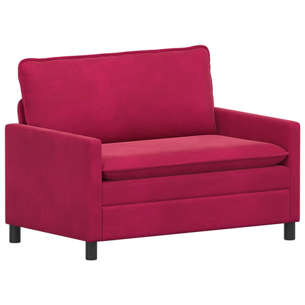 Sofa Vinrød 126 x 81 x 87,5 cm Fløjl