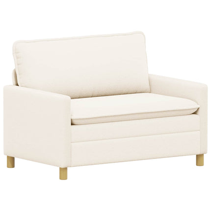 Sofa Cremefarvet 126 x 81 x 87,5 cm Stof