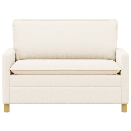 Sofa Cremefarvet 126 x 81 x 87,5 cm Stof
