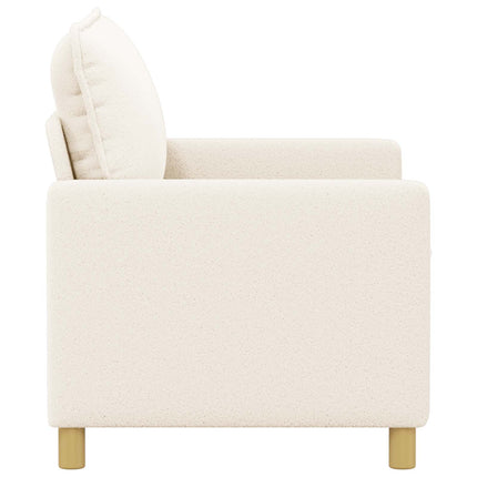 Sofa Cremefarvet 126 x 81 x 87,5 cm Stof