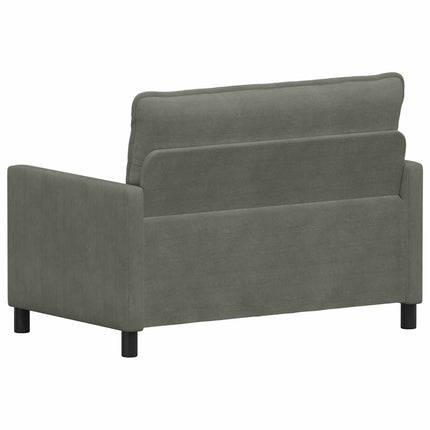 Sofa Lysegrå 126 x 81 x 87,5 cm Stof