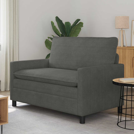 Sofa Mørkegrå 126 x 81 x 87,5 cm Stof