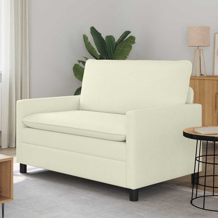 Sofa Cremefarvet 126 x 81 x 87,5 cm Stof