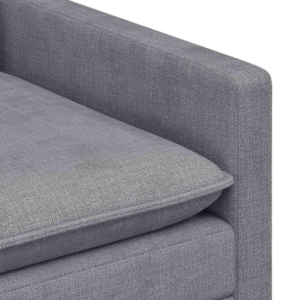 Sofa Lysegrå 126 x 81 x 87,5 cm Polyester