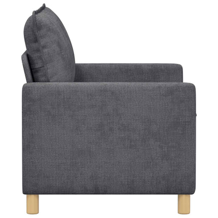 Sofa Mørkegrå 126 x 81 x 87,5 cm Polyester