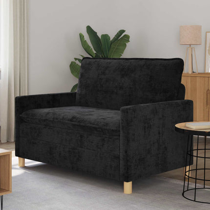 Sofa Sort 126 x 81 x 87,5 cm Polyester