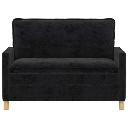 Sofa Sort 126 x 81 x 87,5 cm Polyester