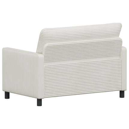 Sofa Cremefarvet 126 x 81 x 87,5 cm Polyester