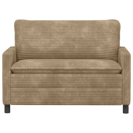 Sofa Gråbrun 126 x 81 x 87,5 cm Polyester