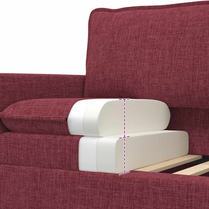 Sofa Vinrød 156 x 81 x 87,5 cm Stof