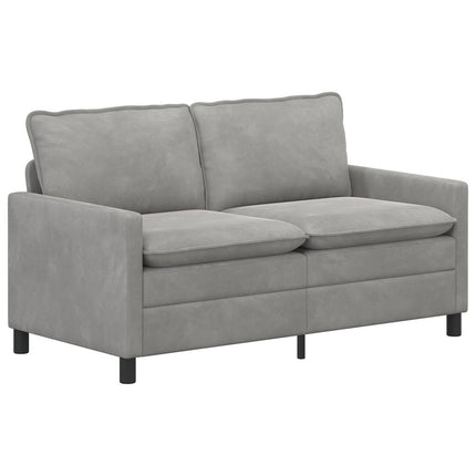 Sofa Lysegrå 156 x 81 x 87,5 cm Fløjl