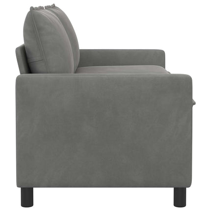 Sofa Mørkegrå 156 x 81 x 87,5 cm Fløjl