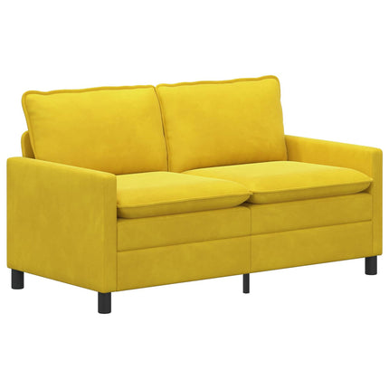 Sofa Gul 156 x 81 x 87,5 cm Fløjl
