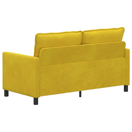 Sofa Gul 156 x 81 x 87,5 cm Fløjl