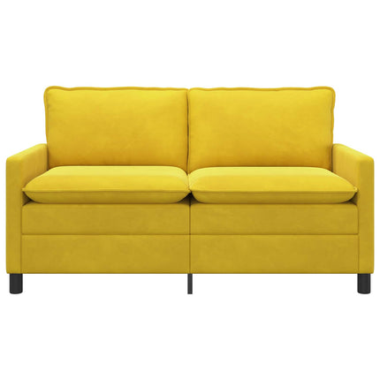 Sofa Gul 156 x 81 x 87,5 cm Fløjl