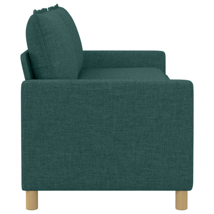 Sofa Mørkegrøn 196 x 81 x 87,5 cm Stof