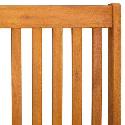 Reclinerende og foldbar liggestol Massivt Akacietræ