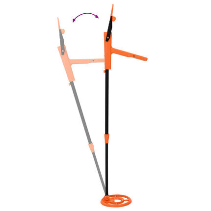 Metaldetektor med LCD-Display 2 Modeller 19 cm Spole Gul