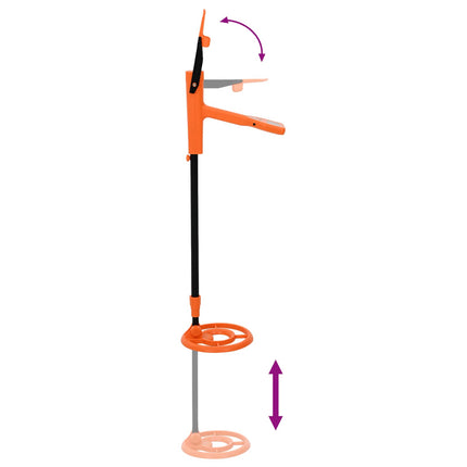 Metaldetektor med LCD-Display 2 Modeller 19 cm Spole Gul