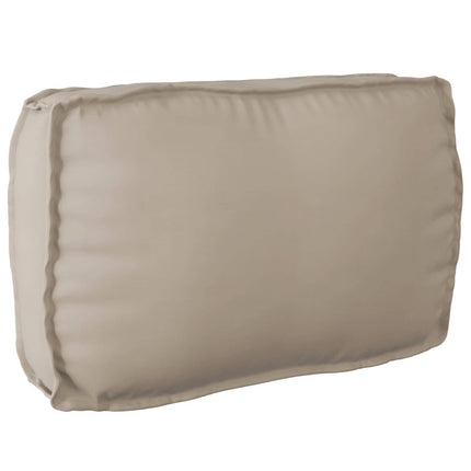 Sofa Sæt med pude Gråbrun 133 x 92 x 69 cm Massivt Akacietræ