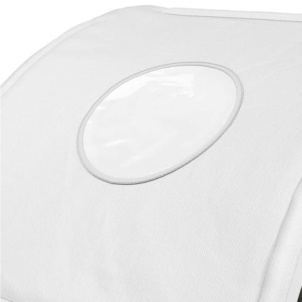 Seng Tunnel 2 pcs Hvid 211 x 52,5 x 2 cm Polyester