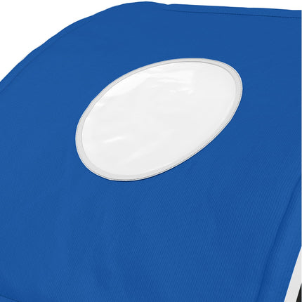 Seng Tunnel 2 pcs Blå 211 x 67.5 x 2 cm Polyester