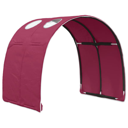 Seng Tunnel 2 pcs Rød 211 x 67.5 x 2 cm Polyester