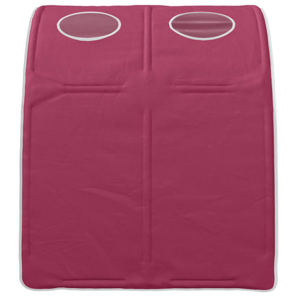 Seng Tunnel 2 pcs Rød 211 x 67.5 x 2 cm Polyester