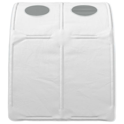 Seng Tunnel 2 pcs Hvid 211 x 67.5 x 2 cm Polyester
