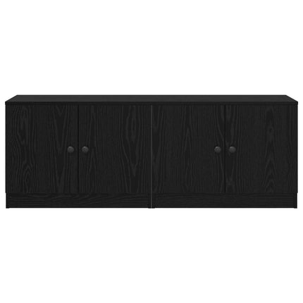 Opbevaringsskab til Køjeseng 2 stk. Sort eg 66 x 35 x 48 cm