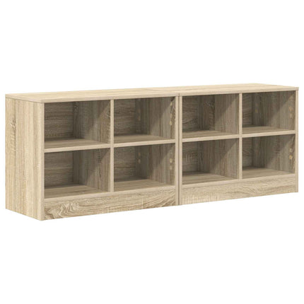 Sengeskab 2 stk. Sonoma-eg 66 x 33 x 48 cm Konstrueret træ