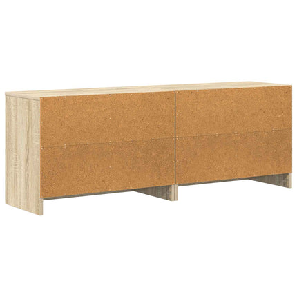 Sengeskab 2 stk. Sonoma-eg 66 x 33 x 48 cm Konstrueret træ