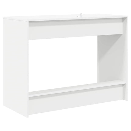 Sengebord Hvid Konstrueret træ 100 x 45 x 75 cm