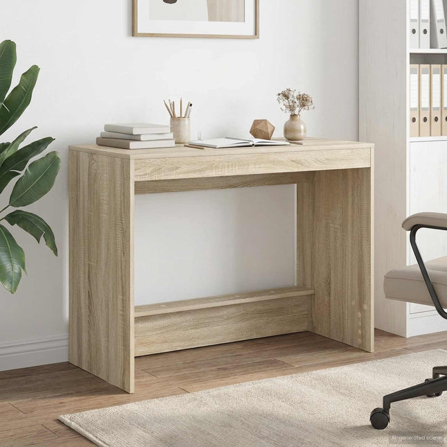 Sengebord Sonoma-eg Konstrueret træ 100 x 45 x 75 cm