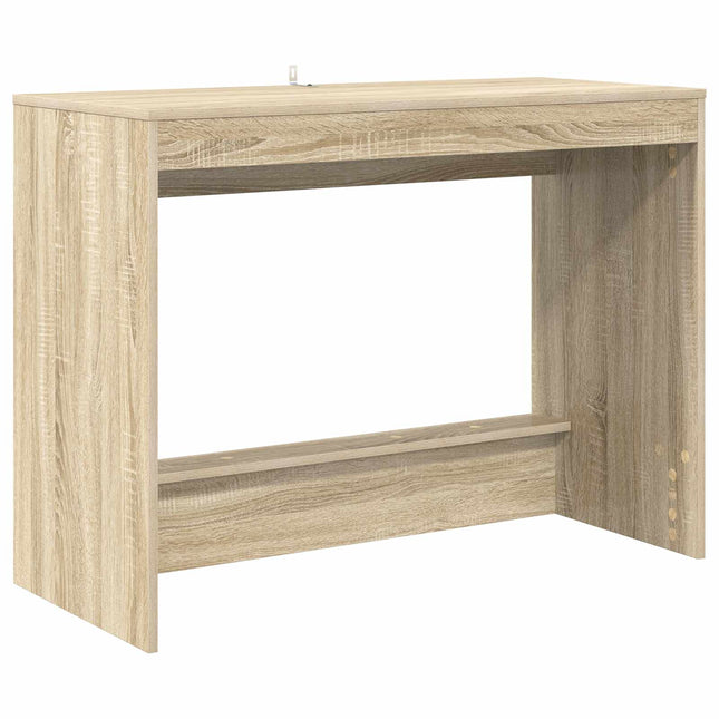 Sengebord Sonoma-eg Konstrueret træ 100 x 45 x 75 cm