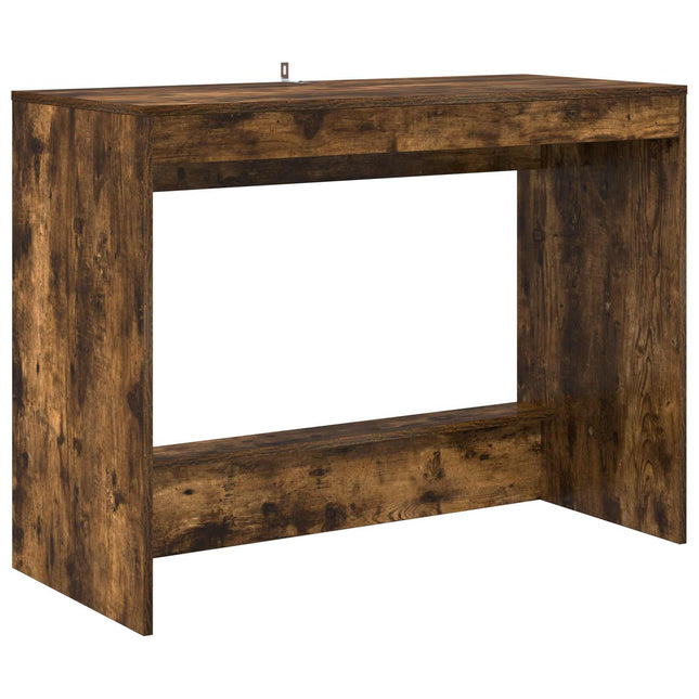 Sengebord Røget eg Konstrueret træ 100 x 45 x 75 cm