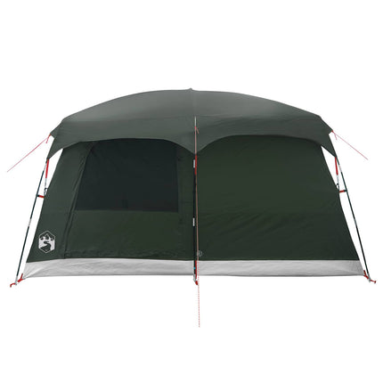 Familietelt med tag Army Grøn 320 x 210 x 180 cm Polyester