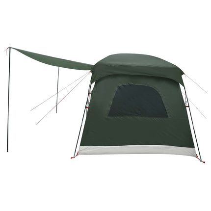 Familietelt med tag Army Grøn 380 x 260 x 190 cm Polyester