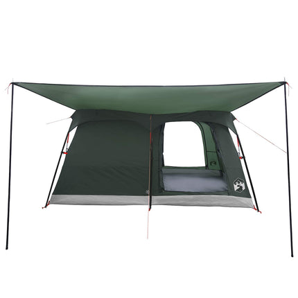 Familietelt Army Grøn 420 x 305 x 200 cm Polyester og Stål