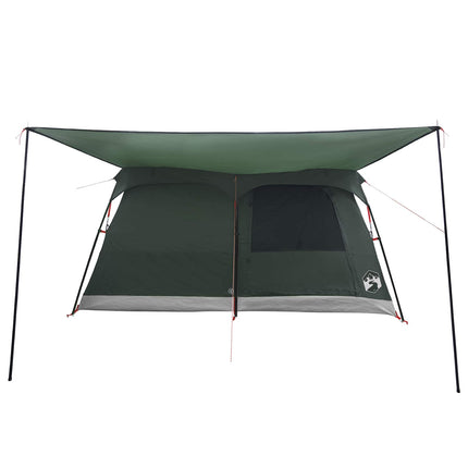 Familietelt Army Grøn 420 x 305 x 200 cm Polyester og Stål