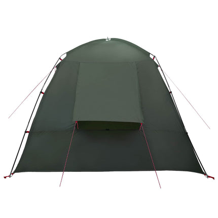 Hyttetelt med tag Army Grøn 210 x 210 x 138 cm Polyester