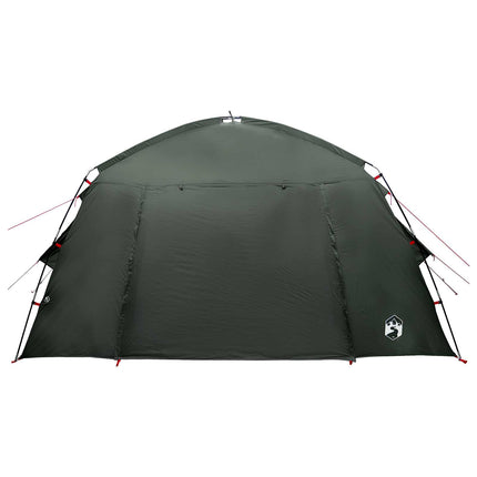 Hyttetelt med tag Army Grøn 300 x 210 x 156 cm Polyester