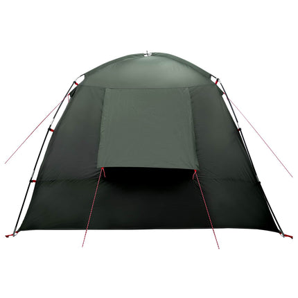 Hyttetelt med tag Army Grøn 300 x 210 x 156 cm Polyester