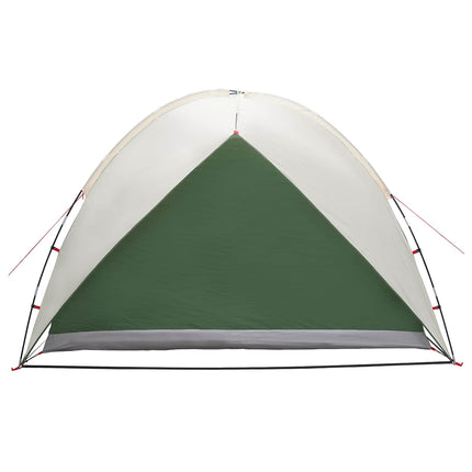Camping telt med regnslag vandafvisende Grøn 245 x 245 x 149 cm